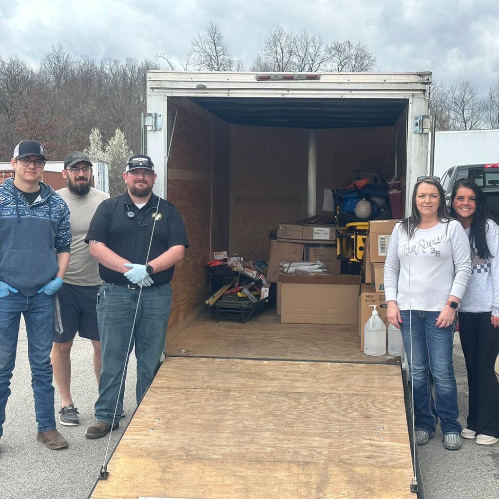 Eminence Fire Department donation (Source: Three Rivers College/Twitter)