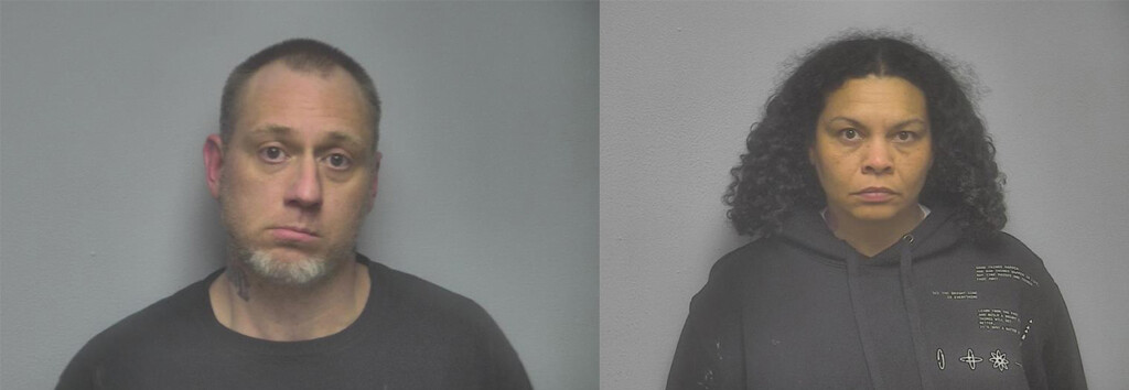 Justin C. Lloyd and Shanna K. Hooks (Source: McCracken County Jail)