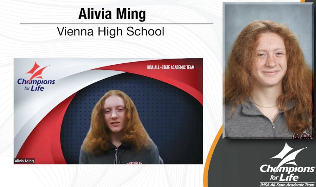 (Source: Vienna High School) Alivia Ming