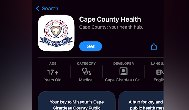 Cape County Health Department App