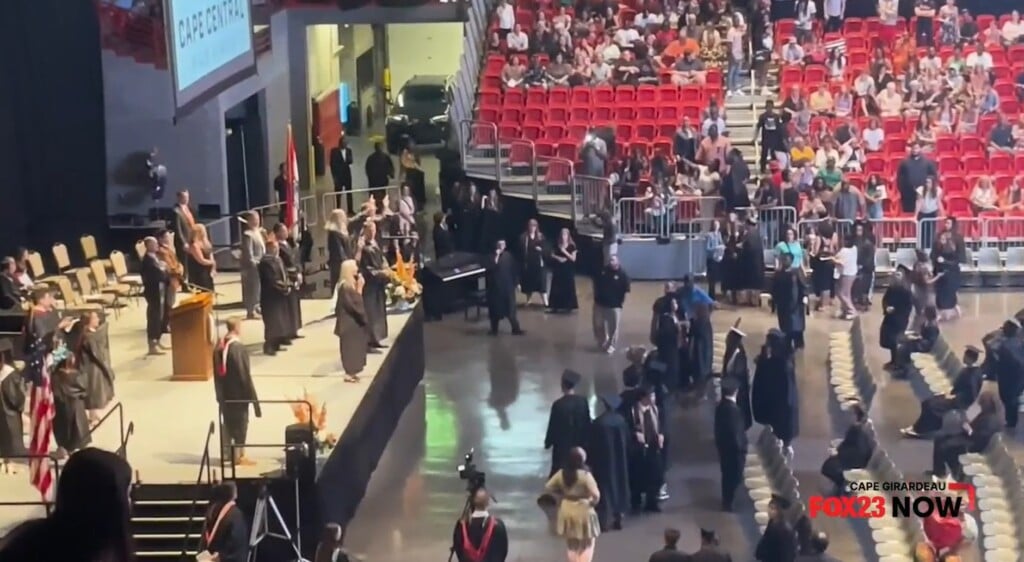 The Cape Girardeau/Bollinger County Major Case has been activated after two people were injured in a shooting during a grduation ceremony at the Show Me Center Sunday, May 19.