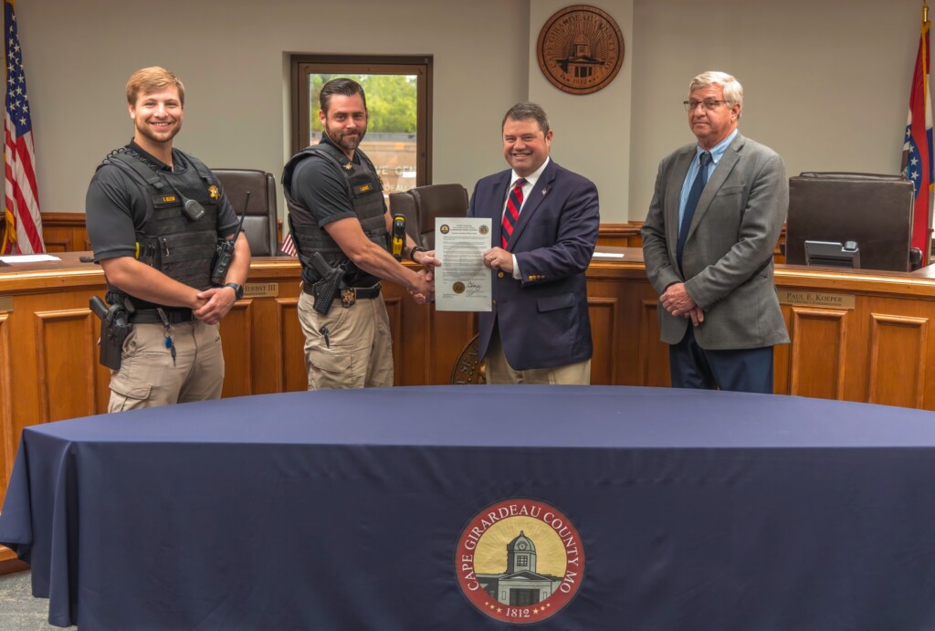 Cape County Commissioners recognize Correctional Officer Week - KBSI ...