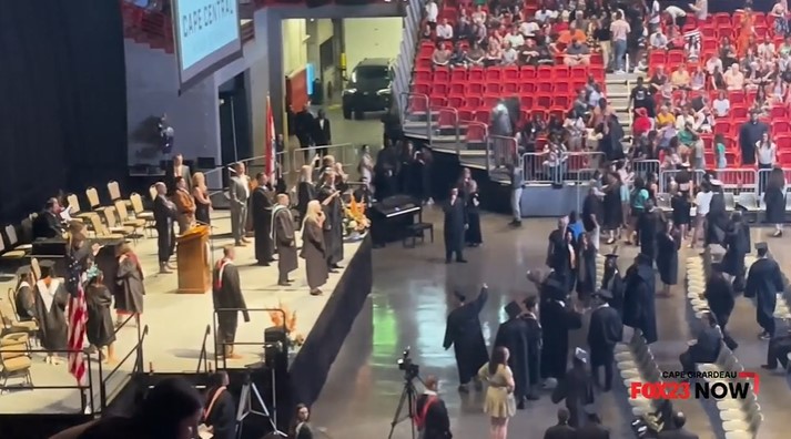 shooting at graduation ceremony at Show Me Center