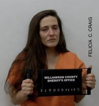 Felicia C. Craig (Source: Williamson County Sheriff's Office/Facebook)