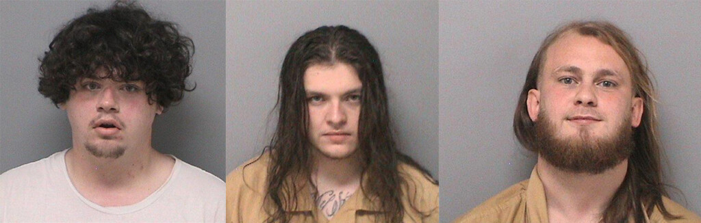 Caleb Phillips, Kadin M. Gulley and Jacob T. Fowler (Source: Mount Vernon Police Department/Facebook)