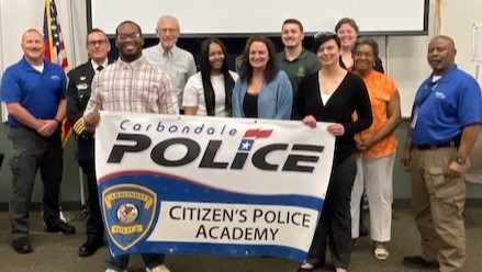 Citizen's Police Academy Graduation in Carbondale (Source: Carbondale Police Department)