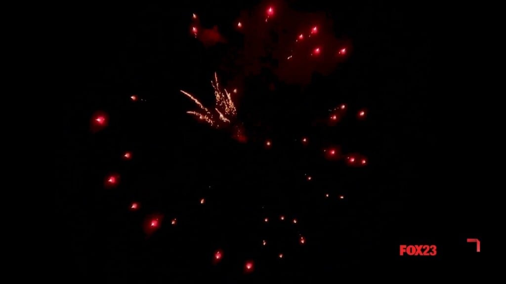 Fireworks Demonstration Held In Fruitland