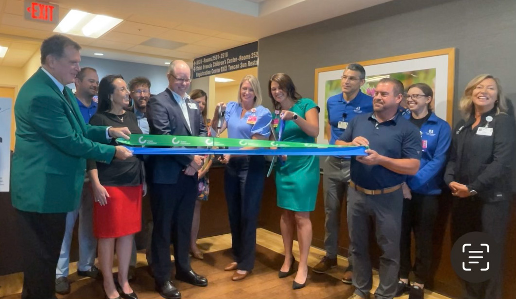 Ribbon Cutting Held For Renovated Nicu Family Room At Saint Francis 