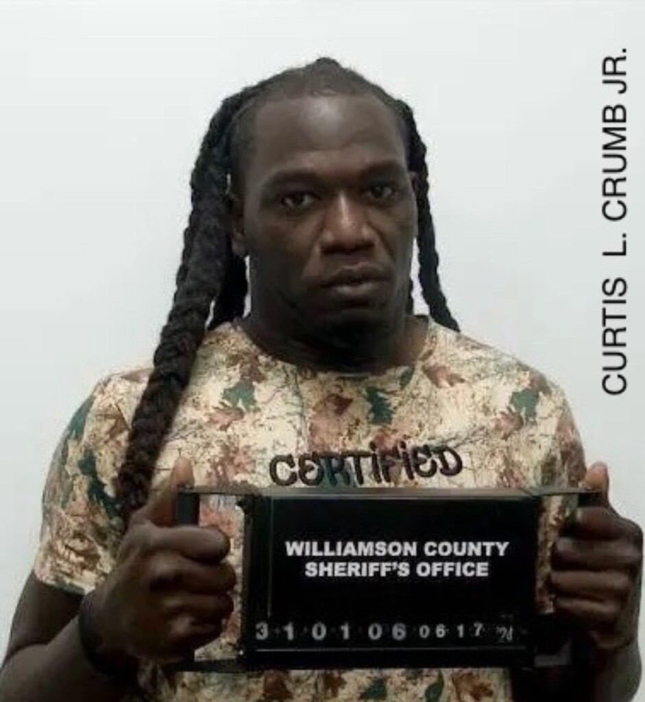 Curtis L. Crumb Jr. (Source: Williamson County Sheriff's Office)