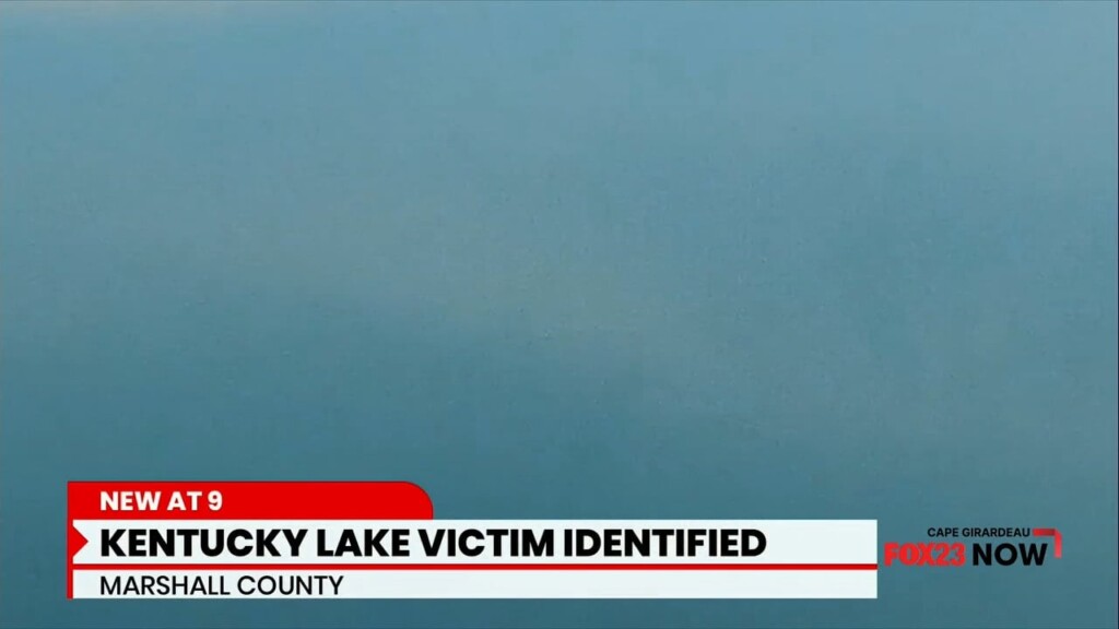 Man Found Dead In Kentucky Lake