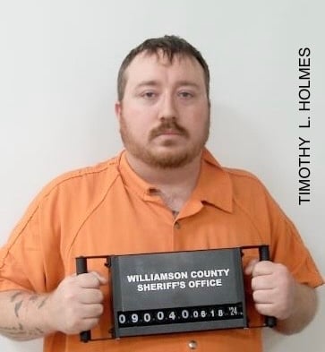 Timothy L. Holmes (Source: Williamson County Sheriff's Office/Facebook)