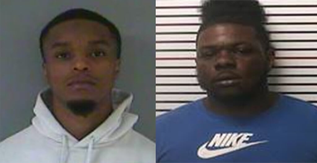 Jaden D. Bradley and Tavaris L. Hill (Source: Carbondale Police Department)