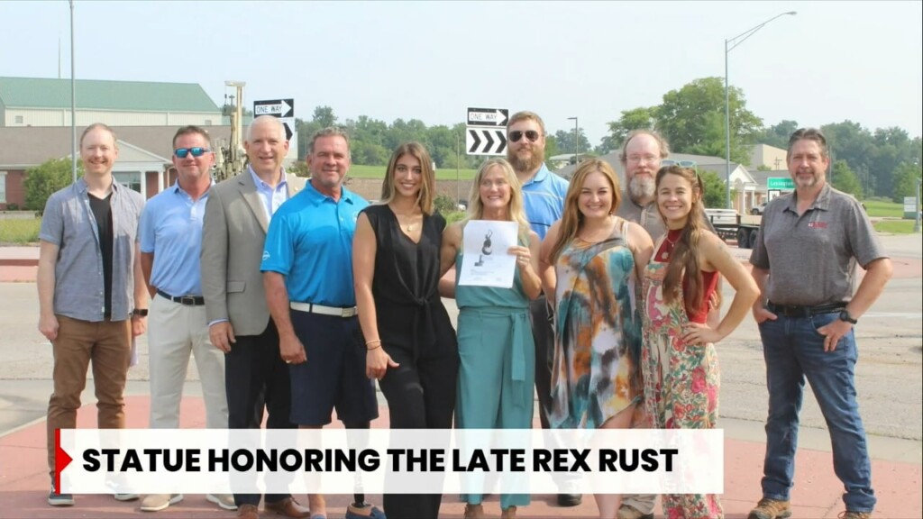 Statue To Honor Late Rex Rust In Cape Girardeau