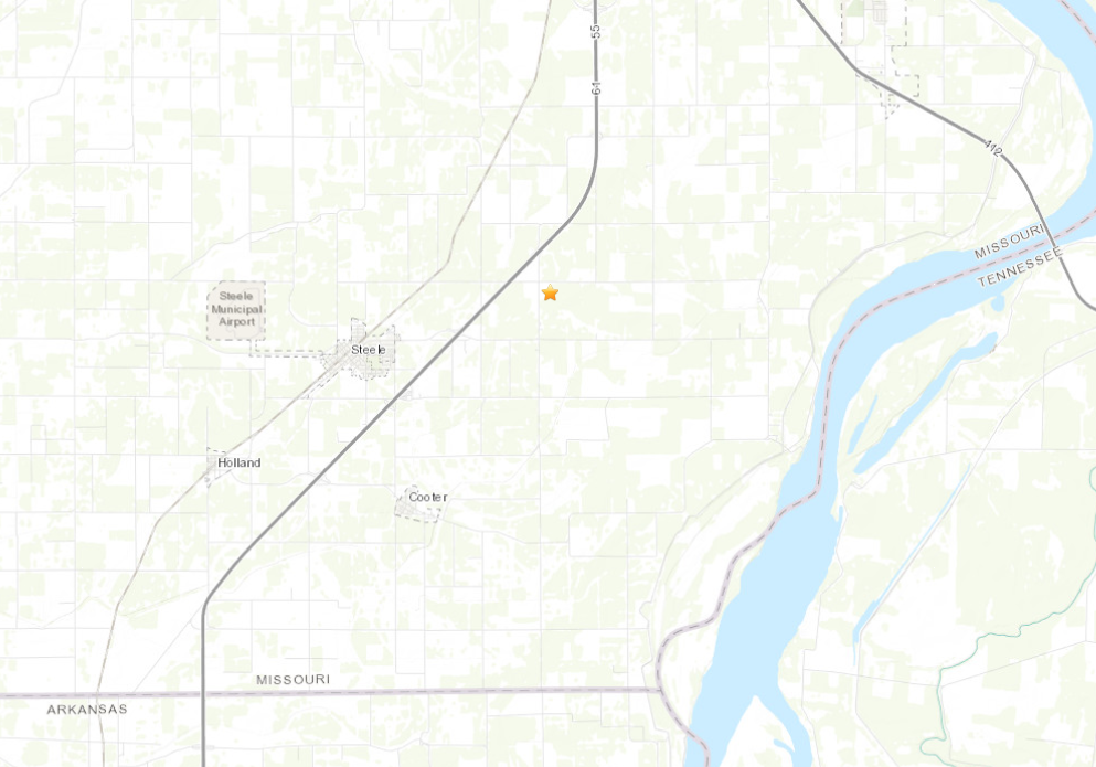 2.5 Magnitude earthquake in SE Missouri - KBSI Fox 23 Cape Girardeau ...