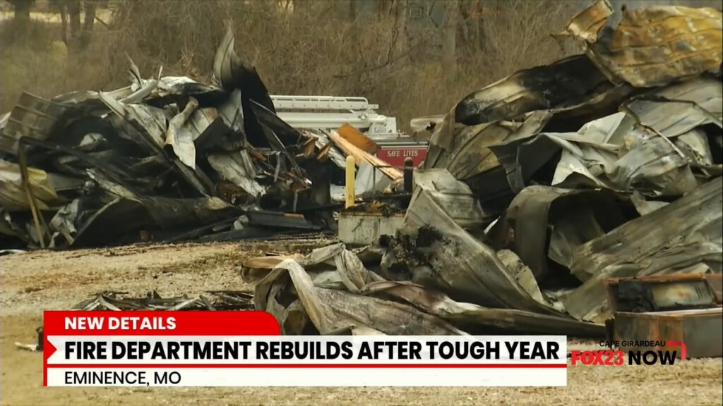 Eminence Fire Department To Receive $1 Million To Rebuild
