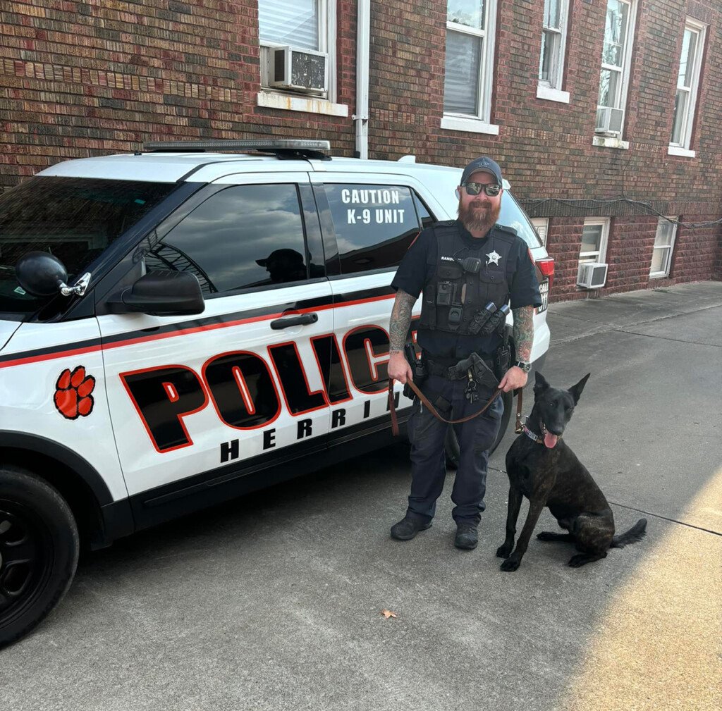 K-9 Tyr (Source: Herrin Police Department - City of Herrin, IL/Facebook)