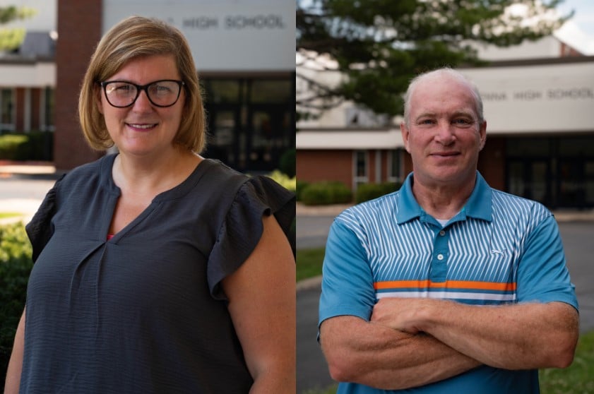 Jenifer Joiner and Billy Thomas are two new additions to the transportation department at Vienna High School. (Source: Vienna High School)