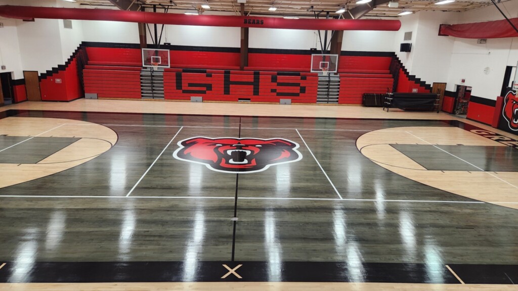 gym renovation (Source: Greenville R-2 School District/Facebook)