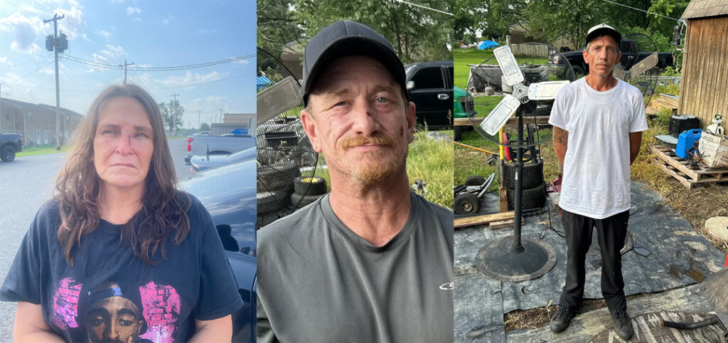 Machelle D. Sanderson, David R. Davenport and Marc P. Zacchini (Source: Graves County Sheriff's Office/Facebook)