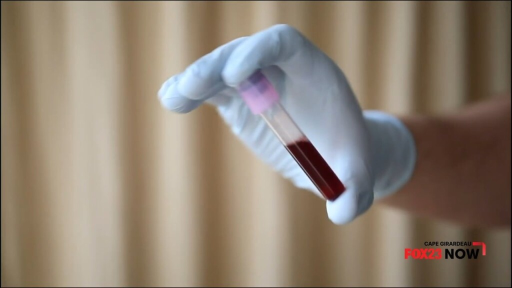 Red Cross Nearing Blood Shortage