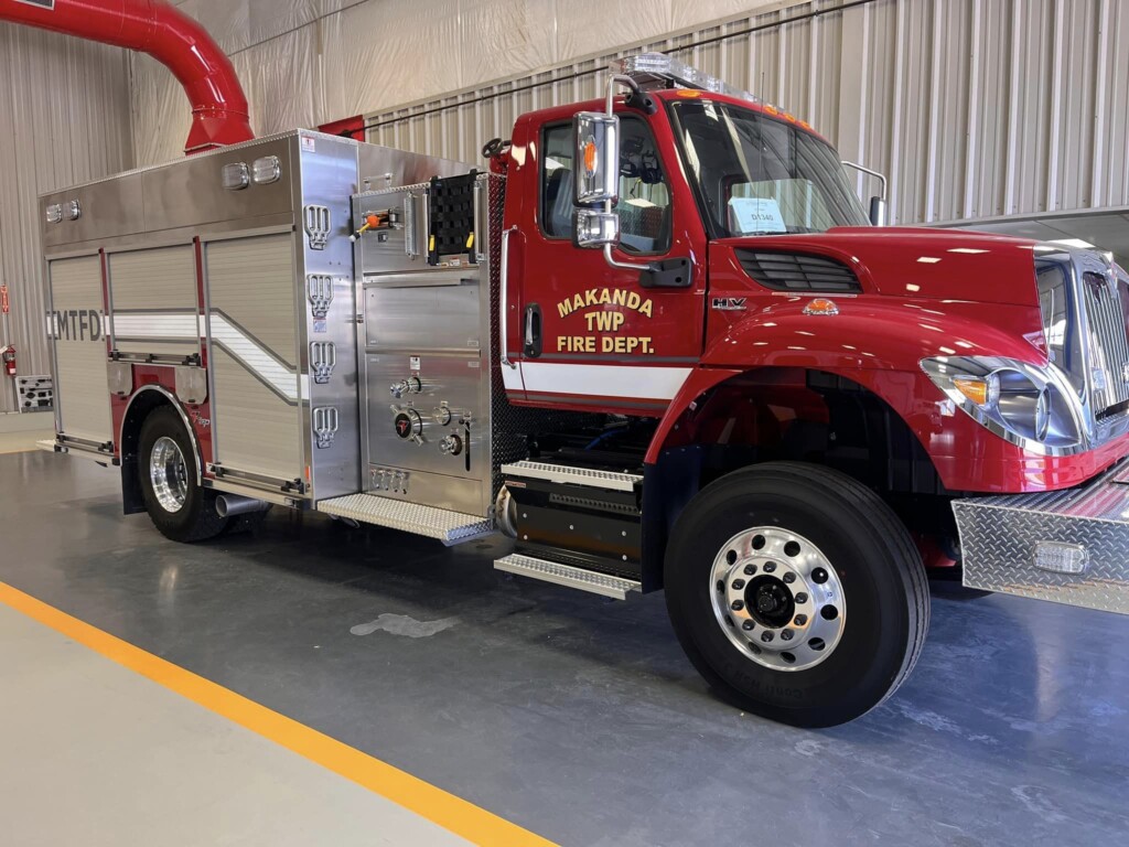 new fire apparatus (Source: Makanda Township Fire Department/Facebook)