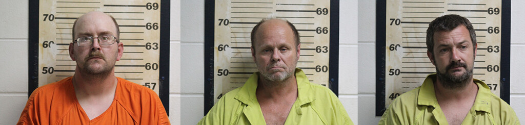 Michael Ryan, Bush Thomas Phillips and Bryan Nelson (Source: Mississippi County Sheriff's Office)