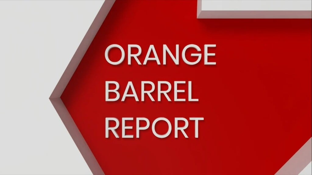 Orange Barrel Report Jan. 22nd