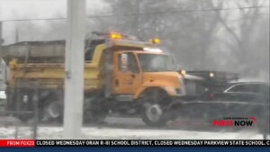 Snow Fall Creates Dangerous Road Conditions In Cape Girardeau