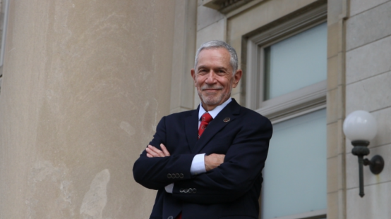 SEMO President, Dr. Carlos Vargas -Branton Beard KBSI