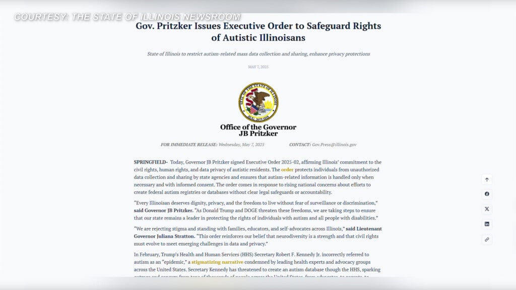Gov. Pritzker Executive Order