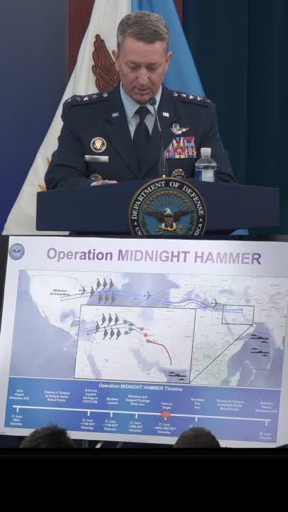 Timeline Of "operation Midnight Hammer" In Iran