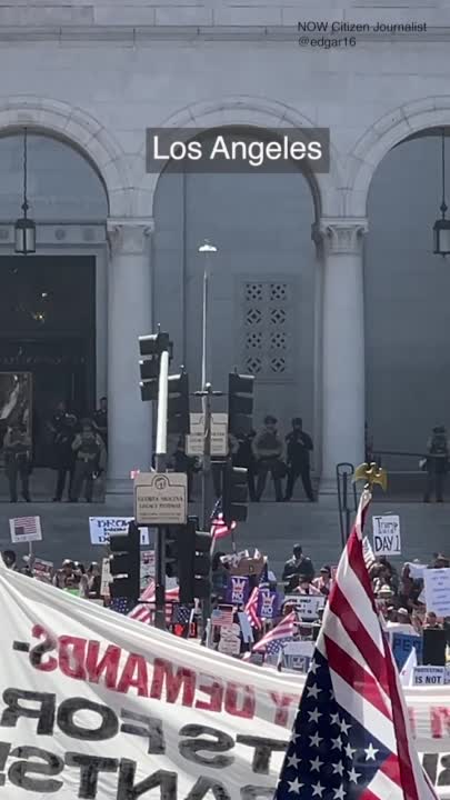 Now Citizen Journalist At No Kings Day Protest In Los Angeles