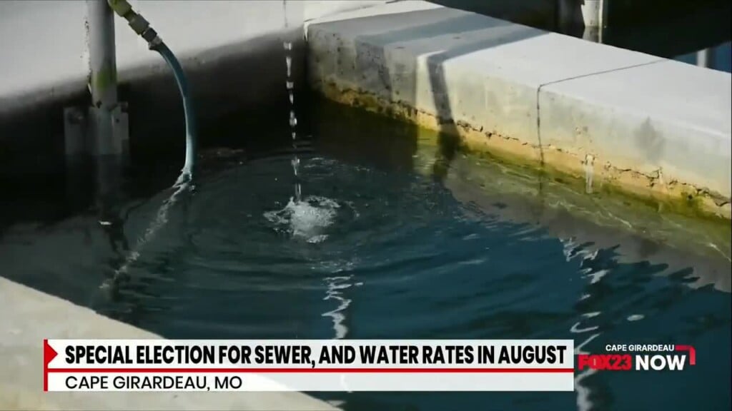 Cape Girardeau Prepares For Water Cap Vote On August 5