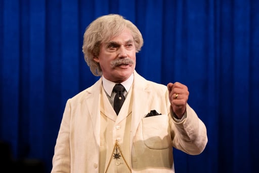 Richard Thomas Dons Wig And Mustache To Play Icon Mark Twain In One Man Play Touring The Us