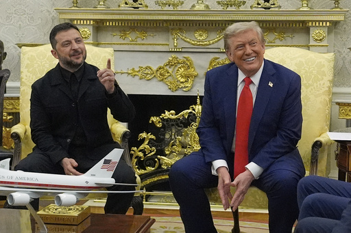 Back In The Oval Office, Zelenskyy Wears A Blazer And Trump Doesn’t Shout