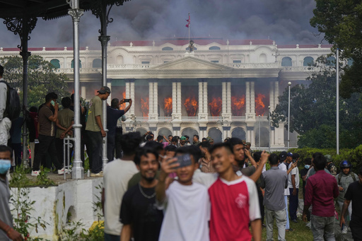 Protests Against Nepal’s Social Media Ban Grow More Violent As Demonstrators Set Buildings On Fire