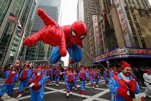 Macy’s Thanksgiving Day Parade Kicks Off In Manhattan