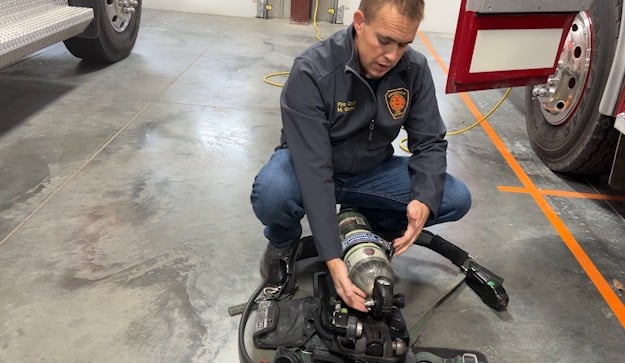 Michael Gentry Gordonville Fire Chief