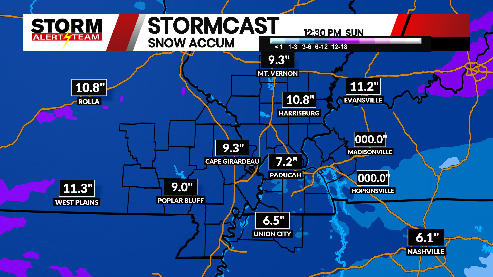 Winter Storm WARNINGS & COLD Starting Saturday - KBSI FOX23 News Cape ...