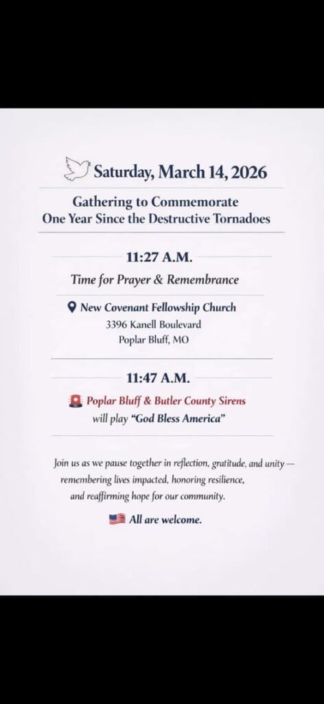 Poplar Bluff remembrance (Source: Facebook)