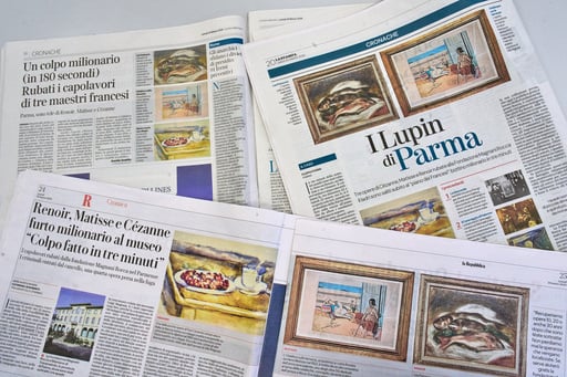 Thieves Steal Paintings By Renoir, Cézanne And Matisse From Italian Private Museum