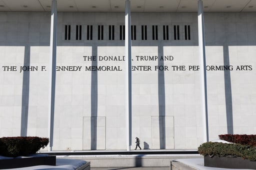 Trump Sued By Historic Preservation Groups To Block Kennedy Center Changes