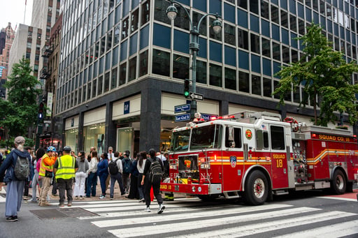Falling Bricks And Buckling Columns At A Manhattan High Rise Force Evacuations