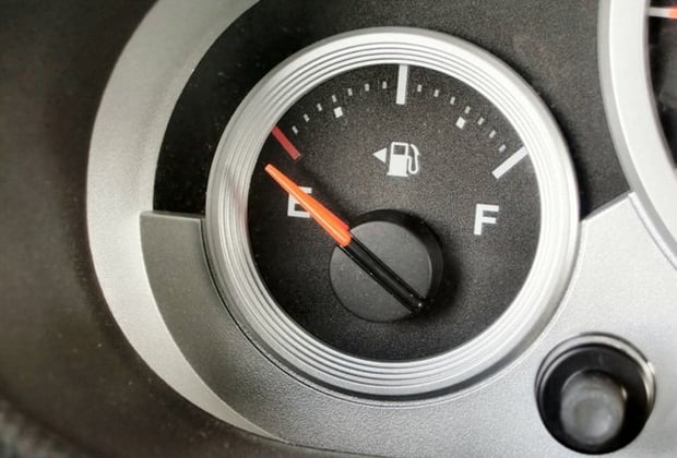 Empty Fuel Gauge Mid
