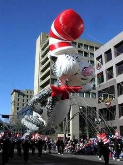 A Giant parade  vip in the city