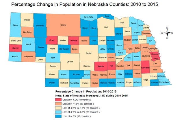 Nebraska Population On The Rise Census Says
