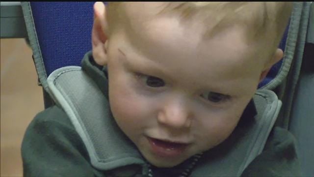 Little boy who suffered brain injury at birth gets special surpr