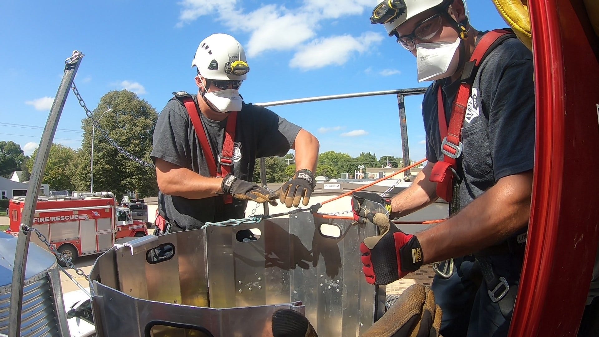 Fremont Firefighters Learn Vital Grain Bin Rescue Training