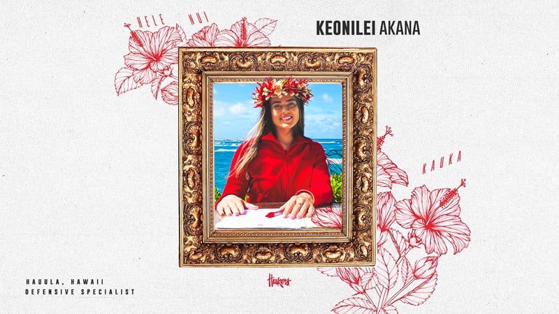 Keonilei Akana Signed