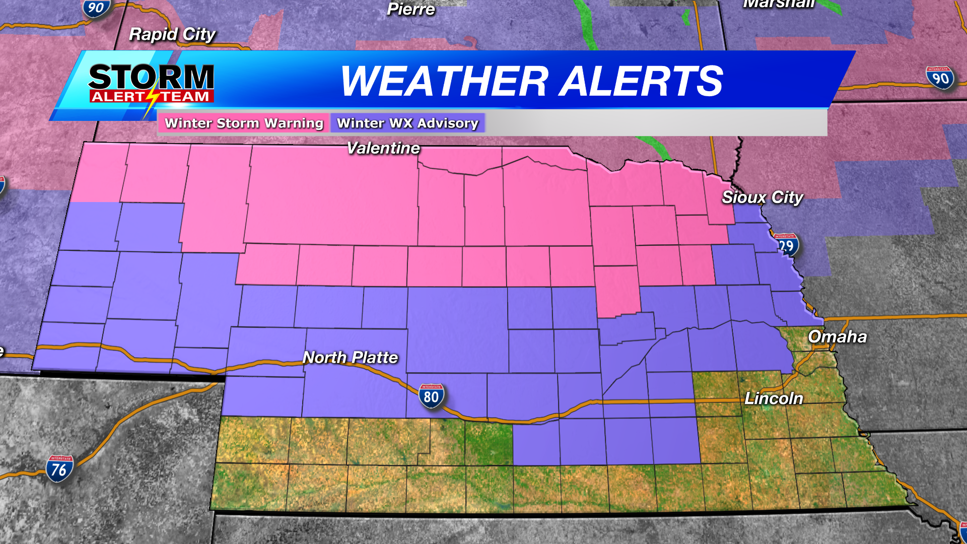 Winter Storm Warning And High Wind Warning Issued For Sunday